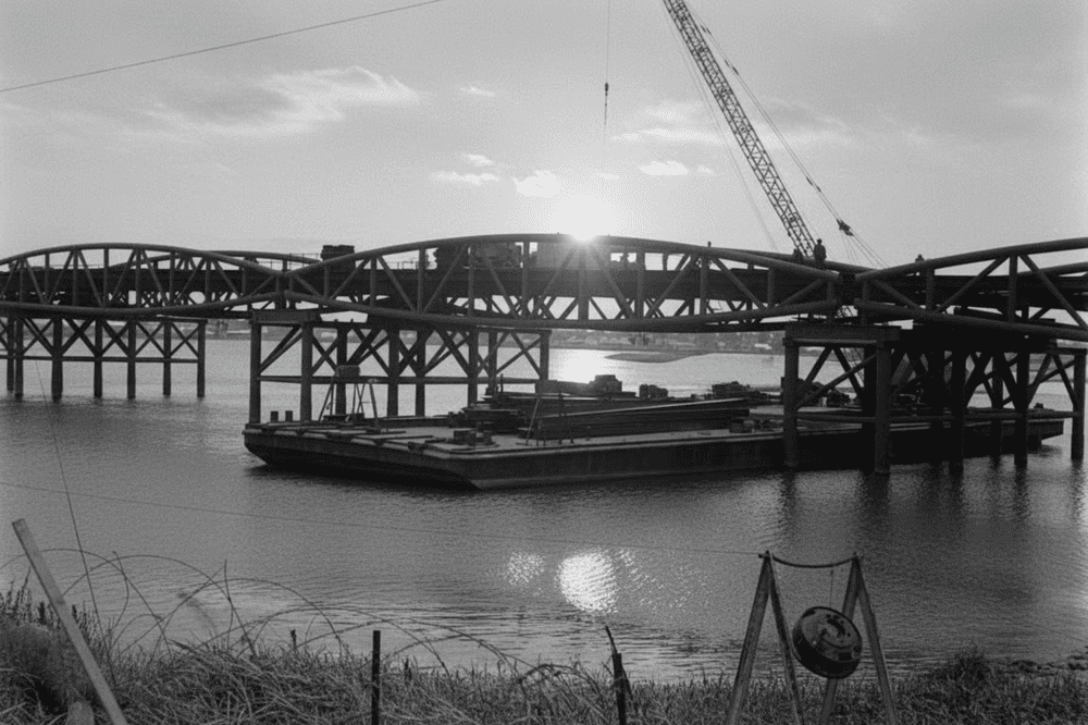 Nguyen Van Troi Bridge was used to transport weapons and food to military bases